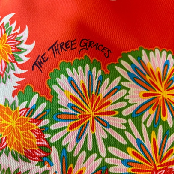 Hermes Alice Shiley "Three Graces" 90cm Scarf - Brand New, with Tags - Picture 8 of 10